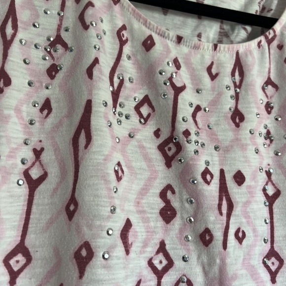 “2 for 1” Western Vibe Short sleeve top and Silk Scarf Duo - Picture 3 of 8